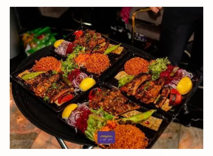 Catering laid out for delegates